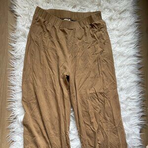 100% organic cotton Simple Folk wide leg trousers